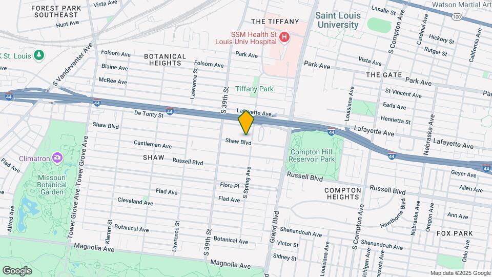 3811 Shaw Blvd Mapa y Detalles de la Ubicación