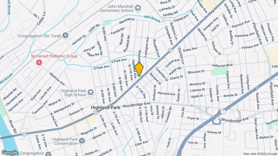1121 Raritan Ave Mapa y Detalles de la Ubicación
