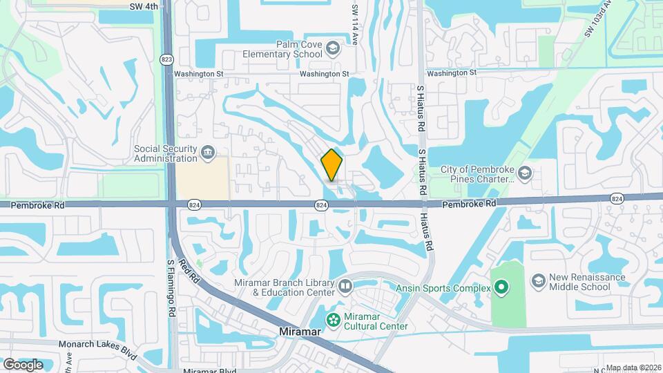 11541 SW 15th Ave Map and Location Details