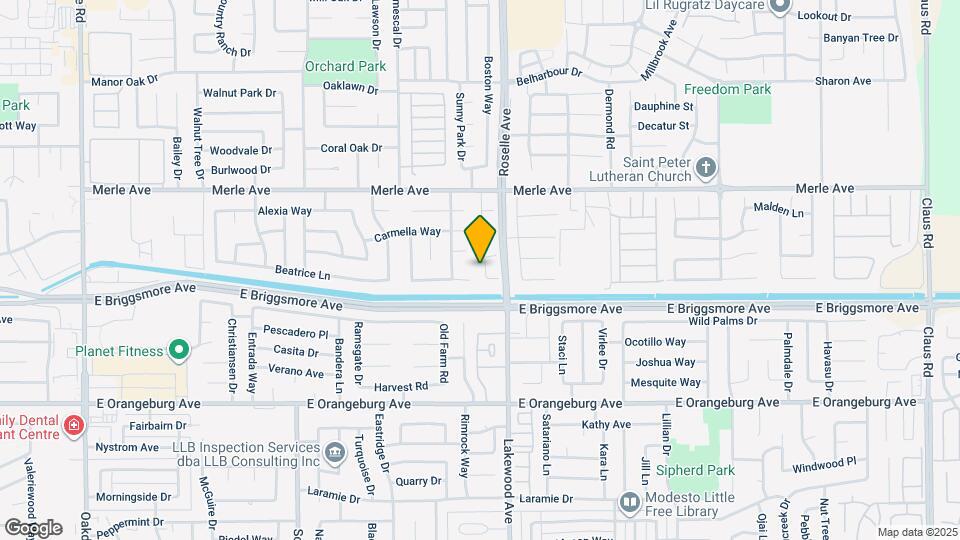 1617 Cashmere Dr Map and Location Details