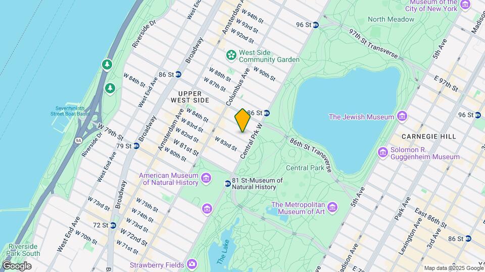 11 W 84th St Map and Location Details