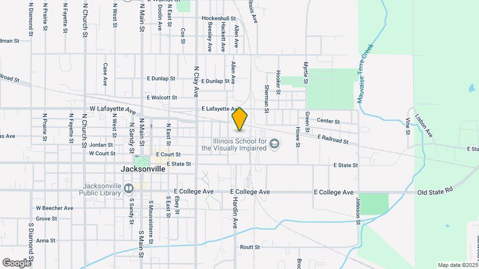 722 E Douglas Ave Map and Location Details