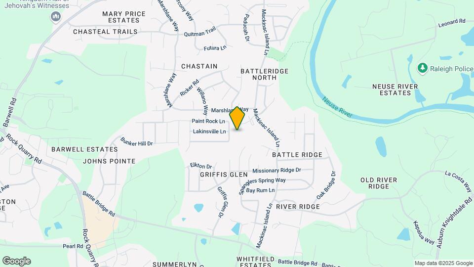3550 Aldie Ct Map and Location Details