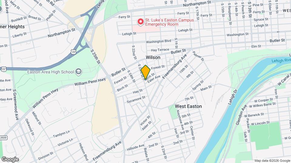 2248 Birch St Map and Location Details