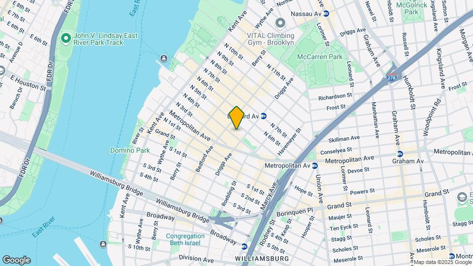 155 N 4th St Mapa y Detalles de la Ubicación