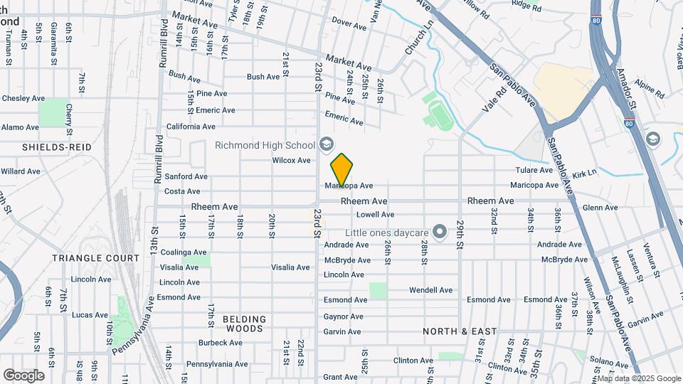 2352 Maricopa Ave Mapa y Detalles de la Ubicación