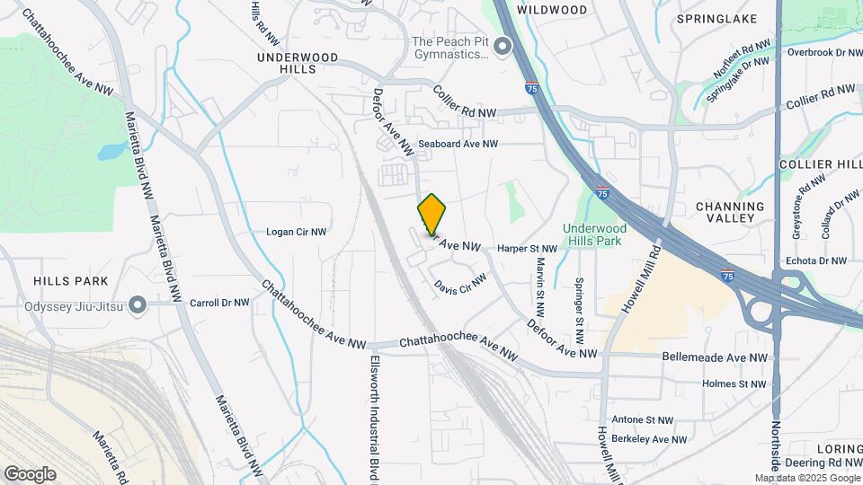 1824 Defoor Ave NW, Unit 05 Map and Location Details
