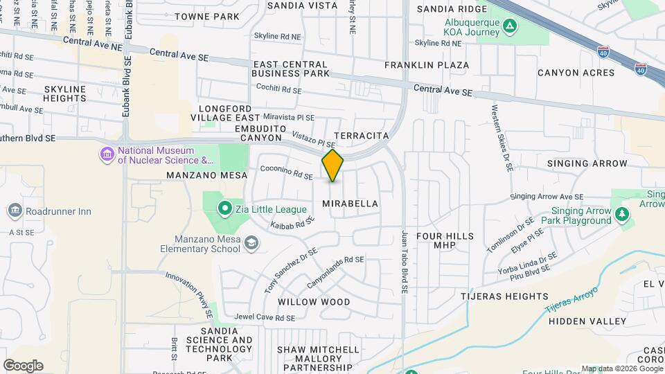 420 Sawtooth St SE Map and Location Details