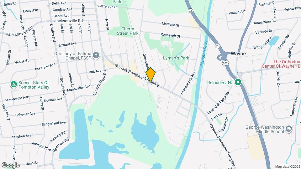 119 Newark Pompton Turnpike Map and Location Details