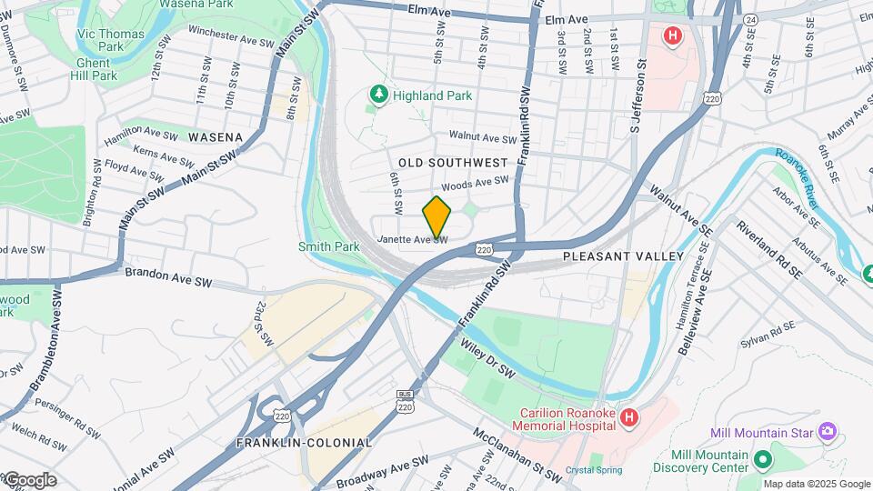 502 Janette Ave SW Map and Location Details