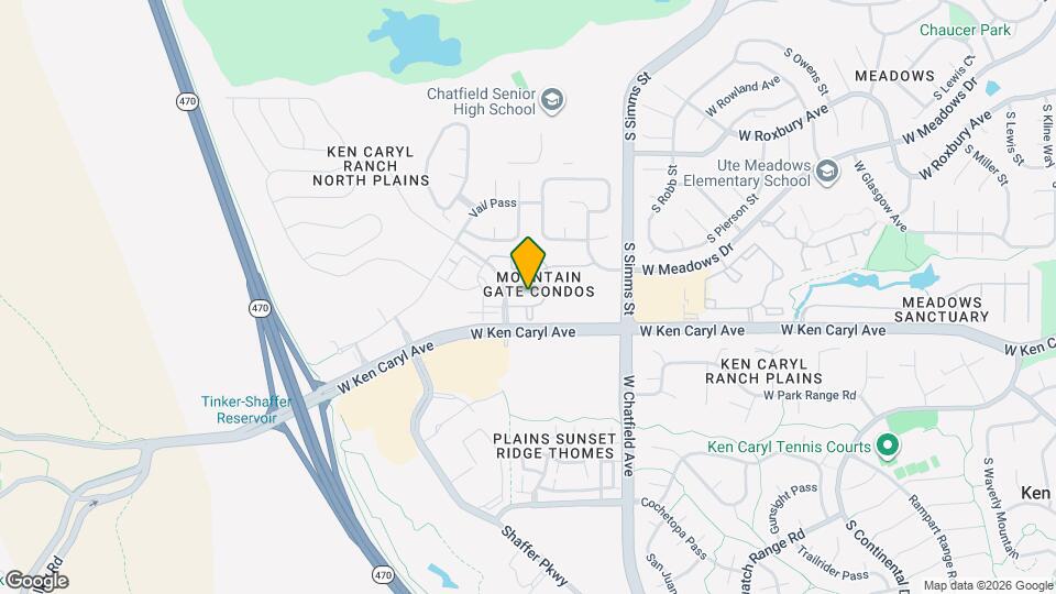 7474 S Alkire St Map and Location Details