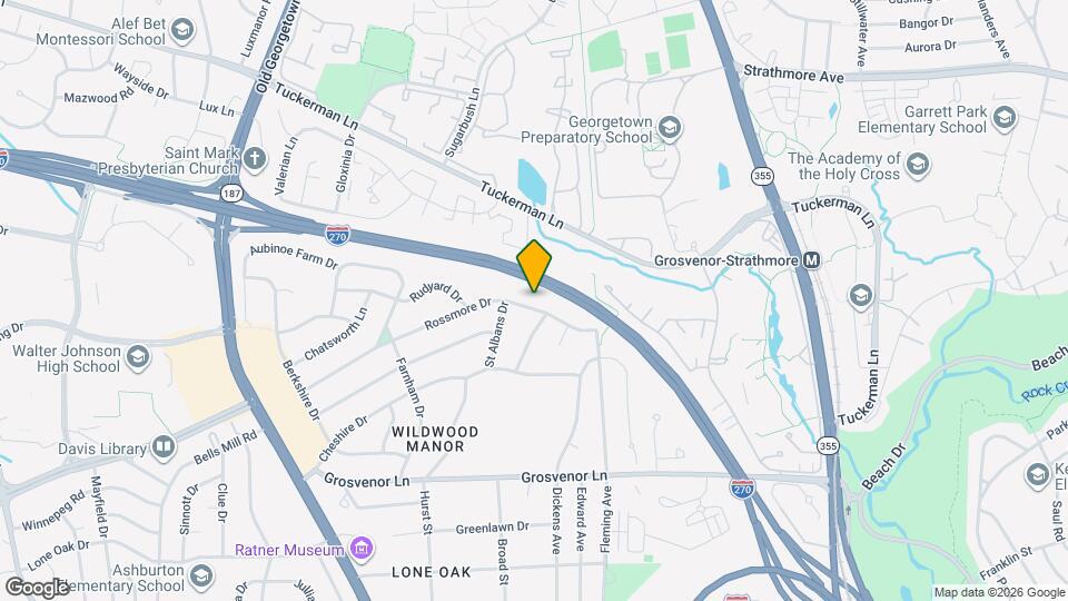 5719 Rossmore Dr Map and Location Details