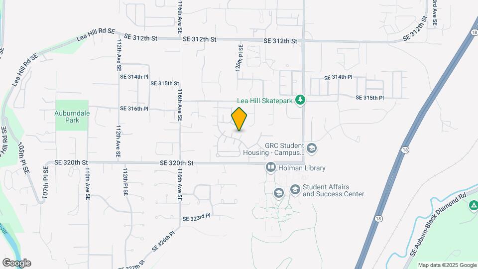 11834 SE 318th Pl-Unit -1 Map and Location Details