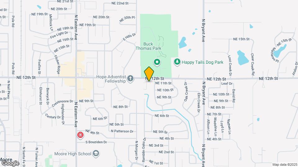 1204 SummerHill Dr Map and Location Details