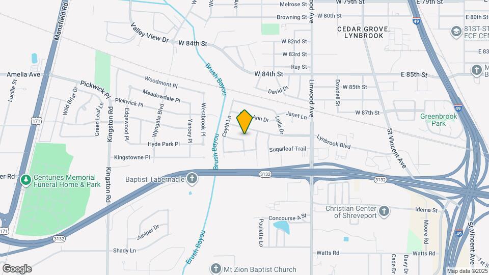 8801 Potomac Dr Map and Location Details