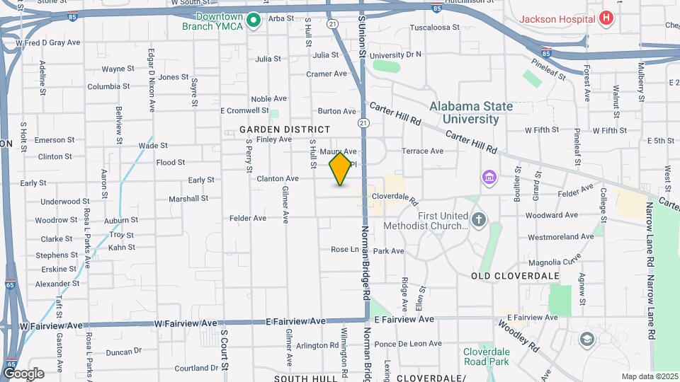 345 Cloverdale Rd Map and Location Details