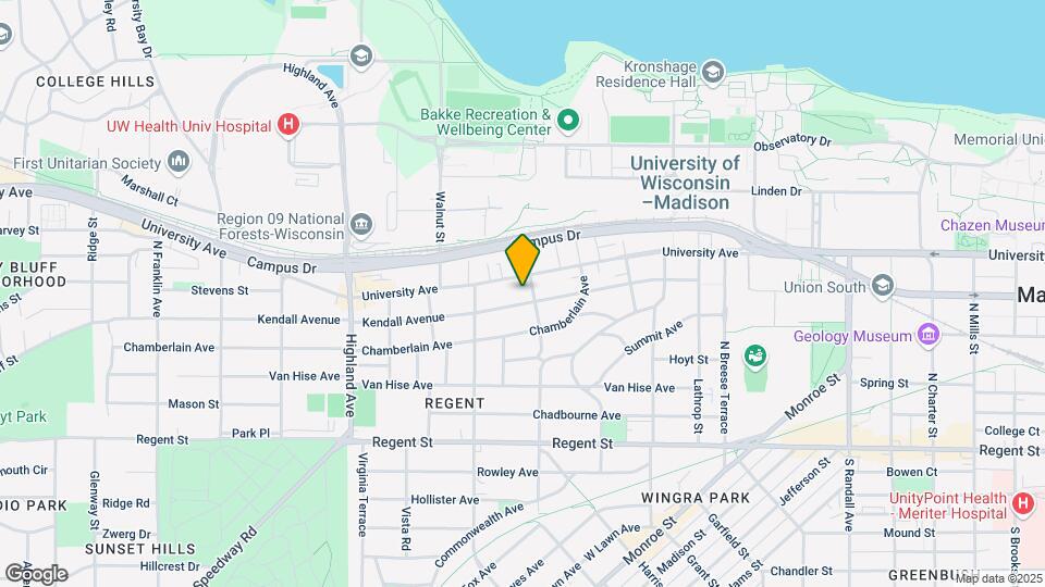 2106 Kendall Avenue, Unit 2108 Mapa y Detalles de la Ubicación
