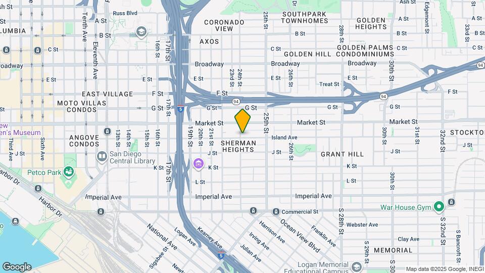 2403 Island Ave Map and Location Details