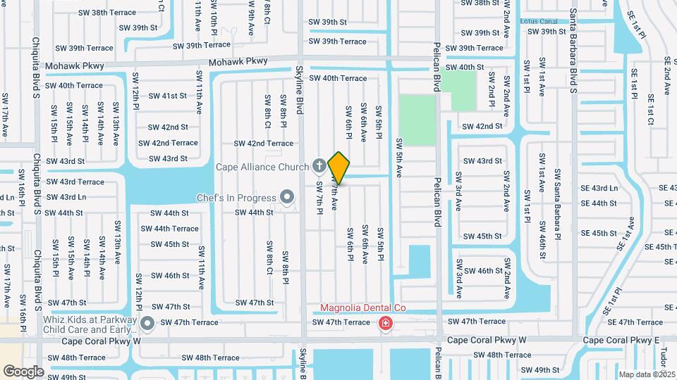 4325 SW 7th Ave Map and Location Details
