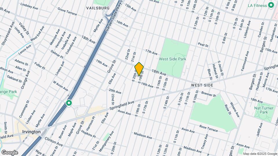 699 S 19th St Map and Location Details
