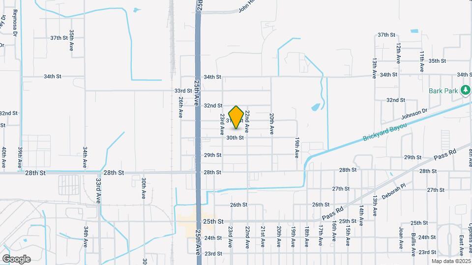 2222 30th St Map and Location Details