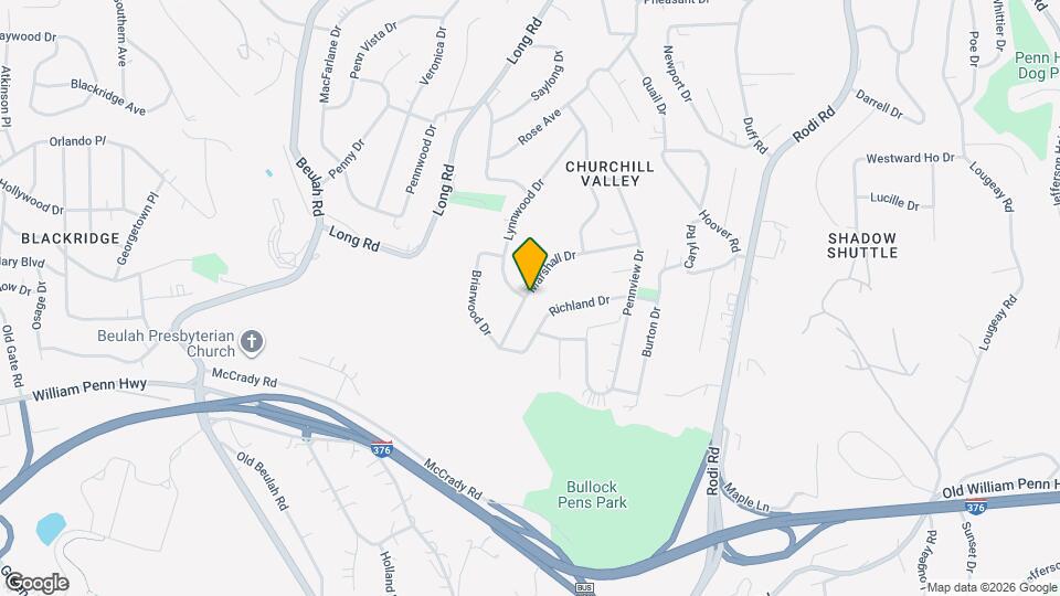 150 Marshall Dr Map and Location Details