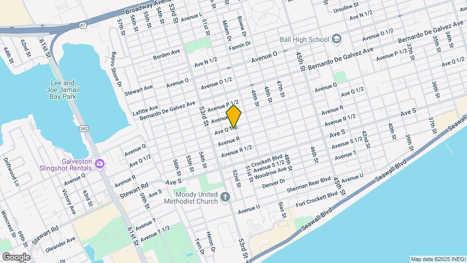 5103 Avenue Q 1/2 Map and Location Details