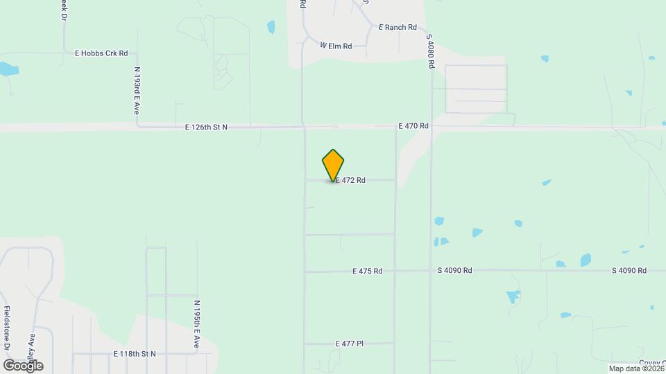 4608 E 472 Rd Map and Location Details