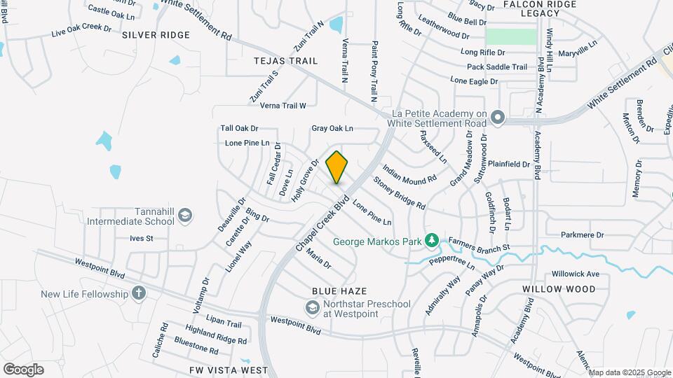 10307 Lone Pine Ln Map and Location Details