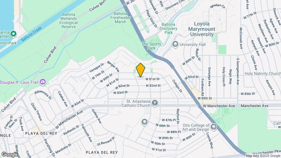 7445 W 81st St Map and Location Details