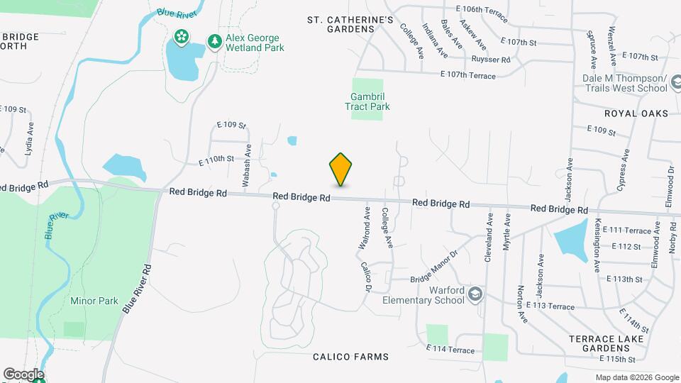 2900 E Red Bridge Rd Map and Location Details