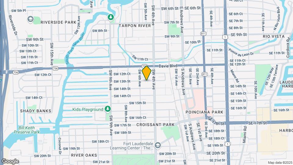 500 SW 13th St Map and Location Details