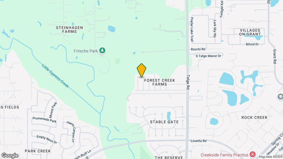 15831 Aldridge Creek Ct Map and Location Details
