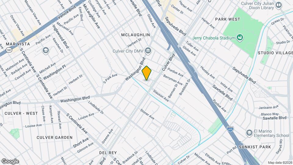 4364 McLaughlin Ave, Unit 302 Map and Location Details