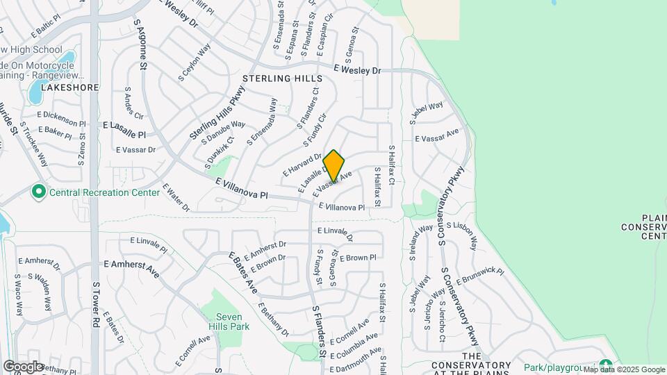 19772 E Vassar Ave Map and Location Details