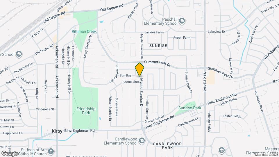 4143 Mystic Sunrise Dr Map and Location Details