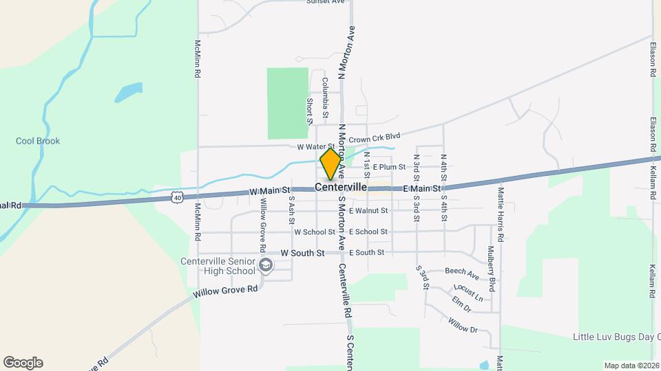 114 W Main St, Unit 114 Back Map and Location Details