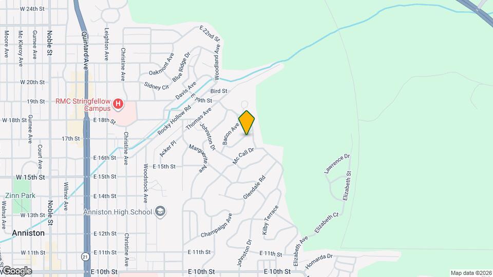 1626 Charlotte Ave Map and Location Details