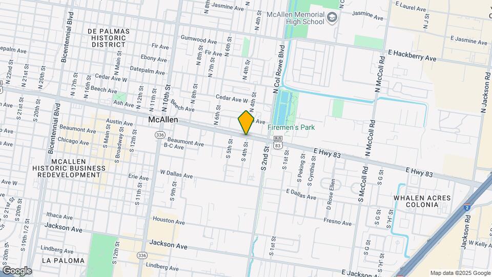 14 S 4th St Map and Location Details