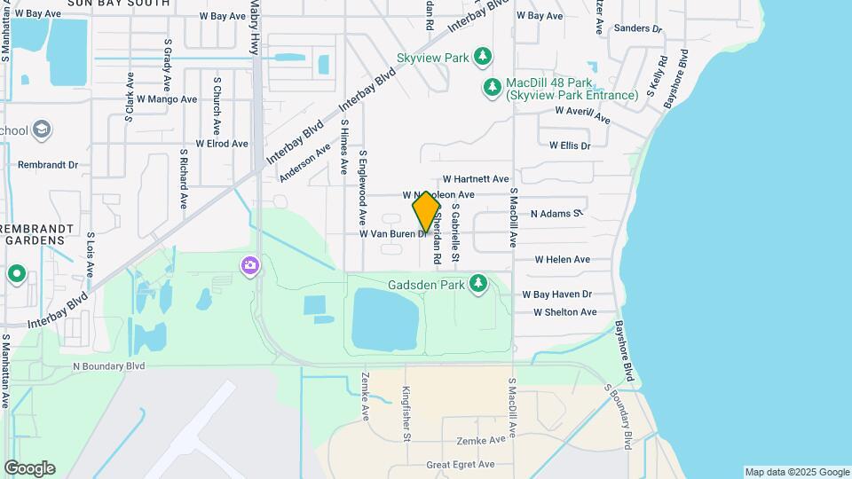 3214 W Van Buren Dr Map and Location Details