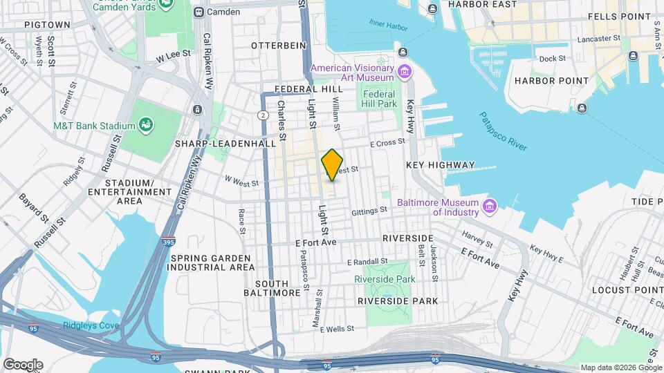 1230 Wall St Map and Location Details