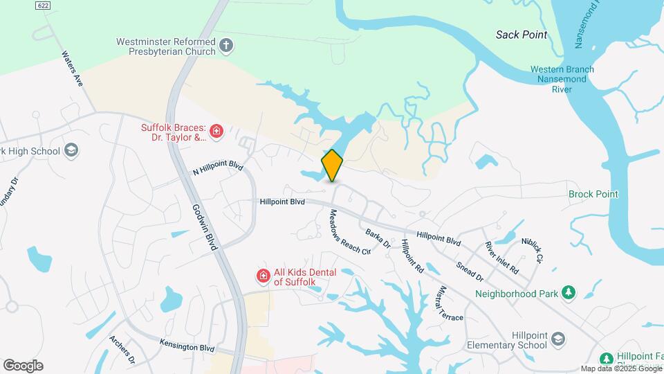1703 Gunston Dr Map and Location Details
