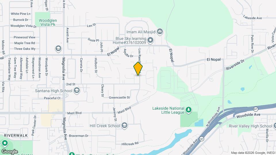 10030 Los Ranchitos Rd Map and Location Details