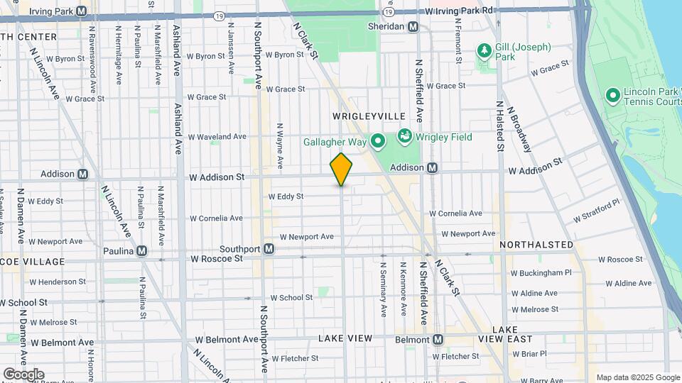 3538 N Racine Ave Map and Location Details