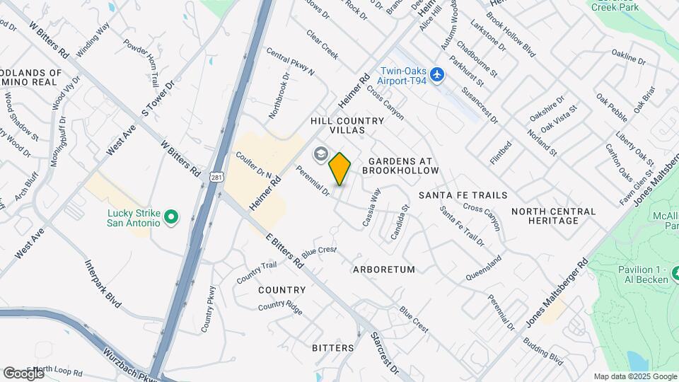 13509 Dutch Myrtle Dr Map and Location Details