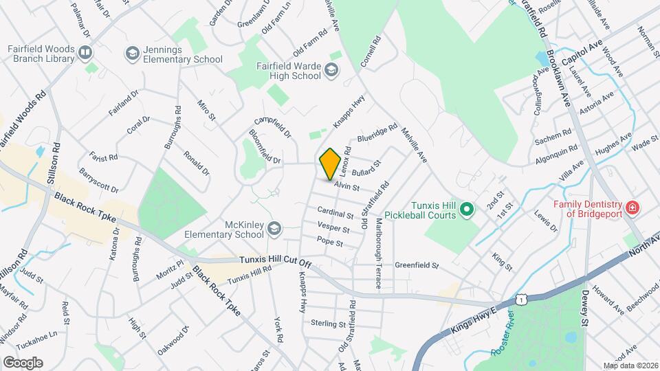 175 Alvin St Map and Location Details