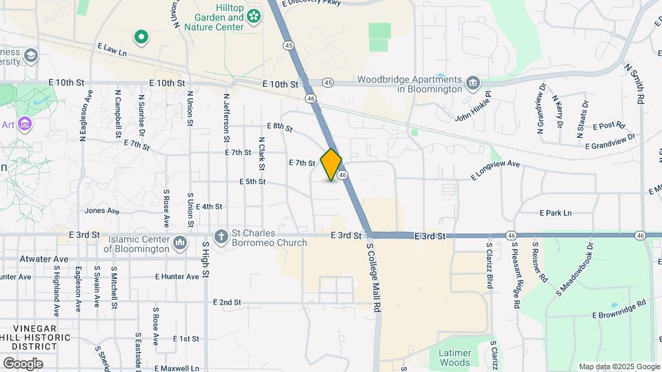 2630 E Dekist St Map and Location Details