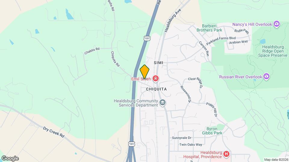 1604 Winding Creek Way Map and Location Details