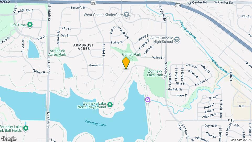3447 S 161st Cir Map and Location Details