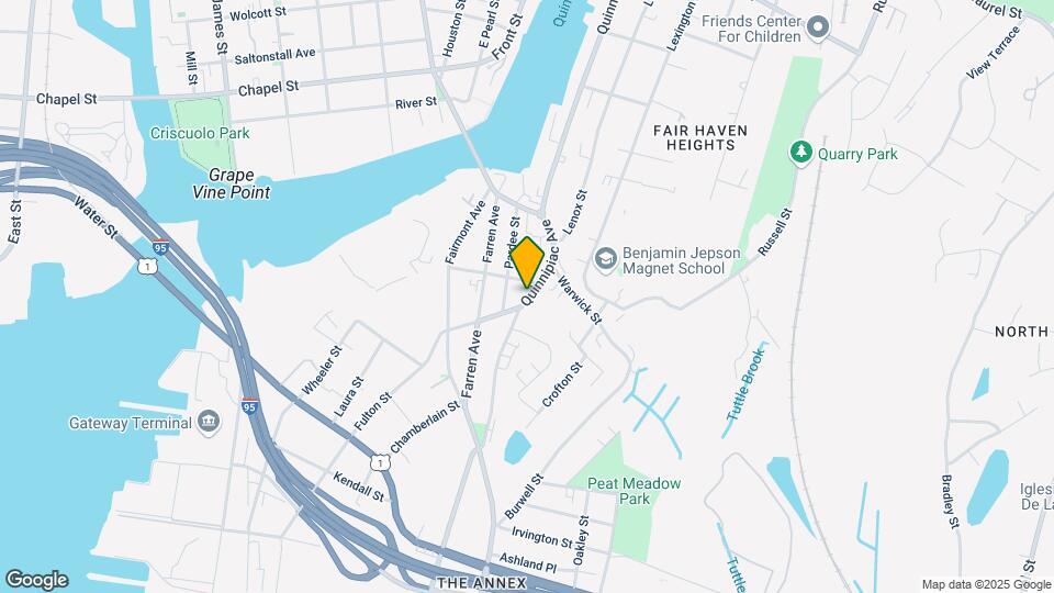 256 Quinnipiac Ave, Unit #2 Map and Location Details